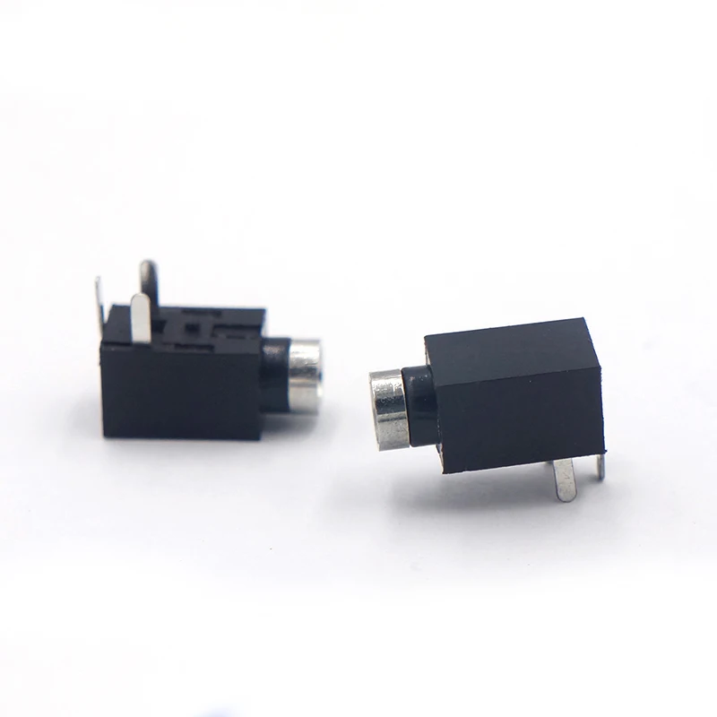 10Pcs PJ-210 DC Power Socket Connector แหล่งจ่ายไฟหญิงเชื่อมต่อแจ็ค3pin PJ210