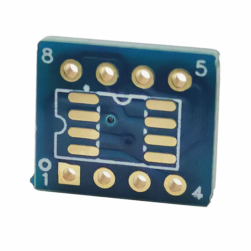 10 piece  PCB of Patch op amp  to Plug-in op amp  with 8 pin Gold-plated PCB