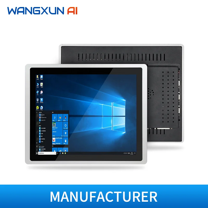 Imagem -02 - Polegada Hmi Industrial Tudo em um Toque Capacitivo Tablet com Núcleo i3 3217u Processador Windows xp 10.4 12.1 15 17 19