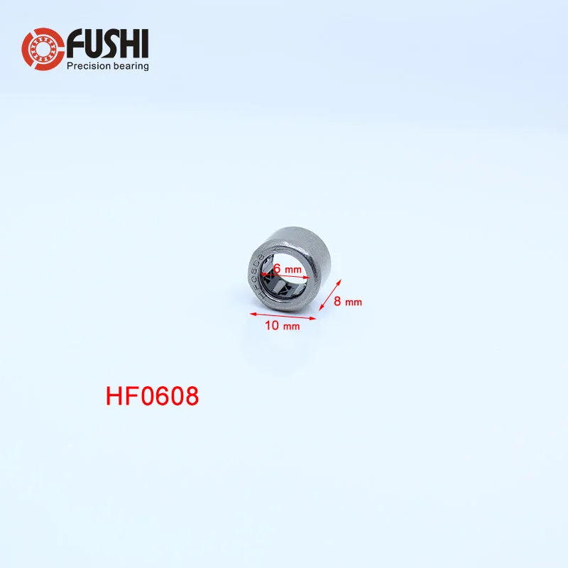 HF0608 подшипник 6*10*8 мм 10 шт нарисованная чашка игольчатый роликовый клатч HF061008 игольчатый подшипник