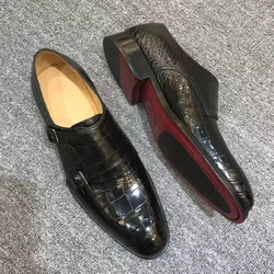 2022 New Men's Formal Fashion Business Real Belly Trend Leather Casual Italian High Quality Dress Men Designer Shoes Loafers For