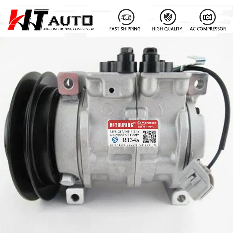 CAR AIR CONDITIONING AC A/C Compressor for Hino 258LP 447220-5980 4472205980 447220 5980 12V