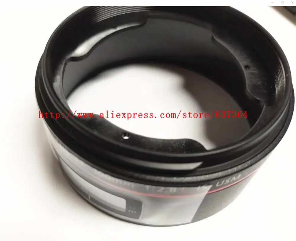 ชิ้นส่วนซ่อมสําหรับ Canon EF 100 มม.F/2.8 L IS USM เลนส์ Barrel ด้านหน้ากรองแหวน Ass'y พร้อมโฟกัสแก้ว YG2-2549-000