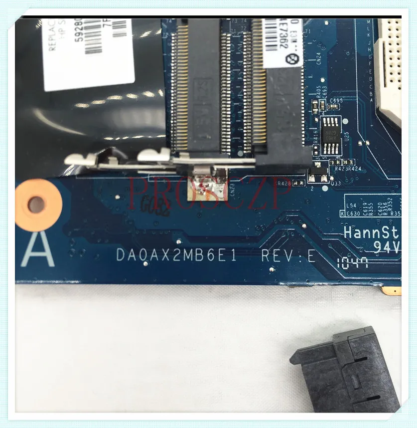 592809-001 592809-501 592809-601 Moederbord Voor Hp G42 G62 CQ42 CQ62 Laptop Moederbord DA0AX2MB6E1 Rev E DDR3 100% Volledig Getest