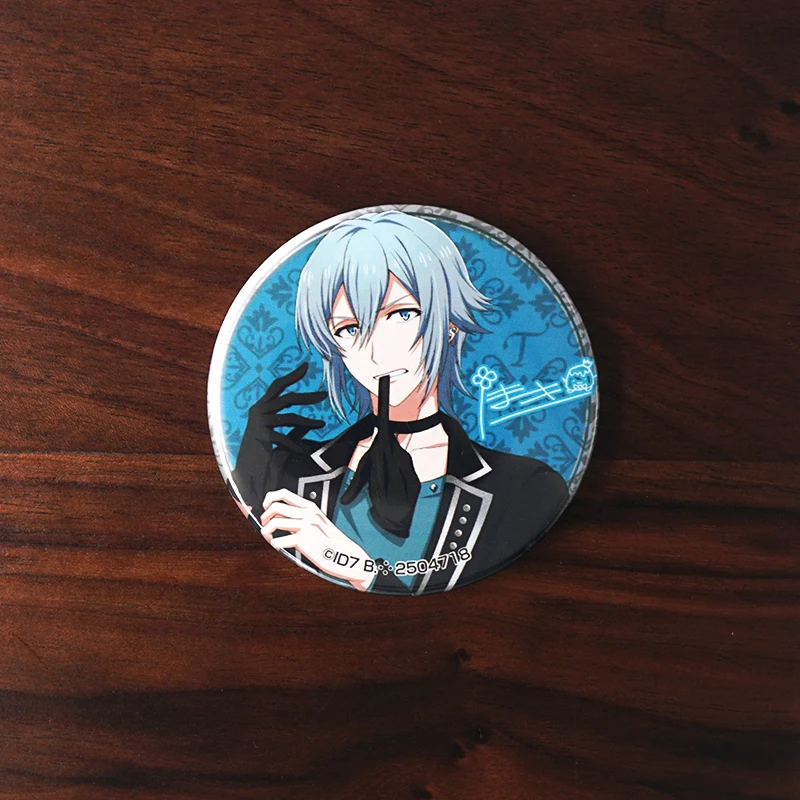 IDOLiSH7 Game badge Anime IZUMI IORI MITSUKI OSAKA SOGO ROKUYA NAGI NANASE RIKU KUJO TENN MOMO Metal Badge Brooch Pins