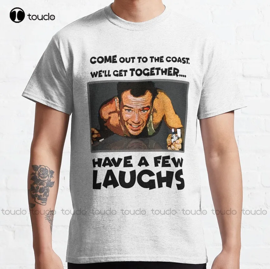 Come out to the coast. Christmas bruce willis die hard cost christmas movie john mcclane Classic T-Shirt kids white tshirt