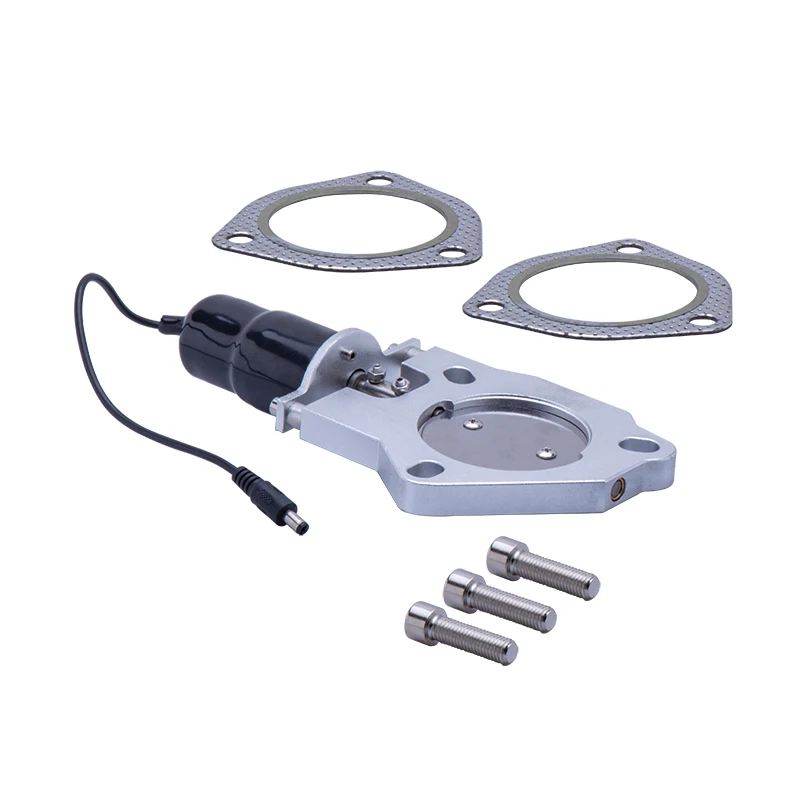 

Universal Exhaust Billet electric exhaust valve butterfly valve for 2.5 inch 3 inch exhaust cutout system