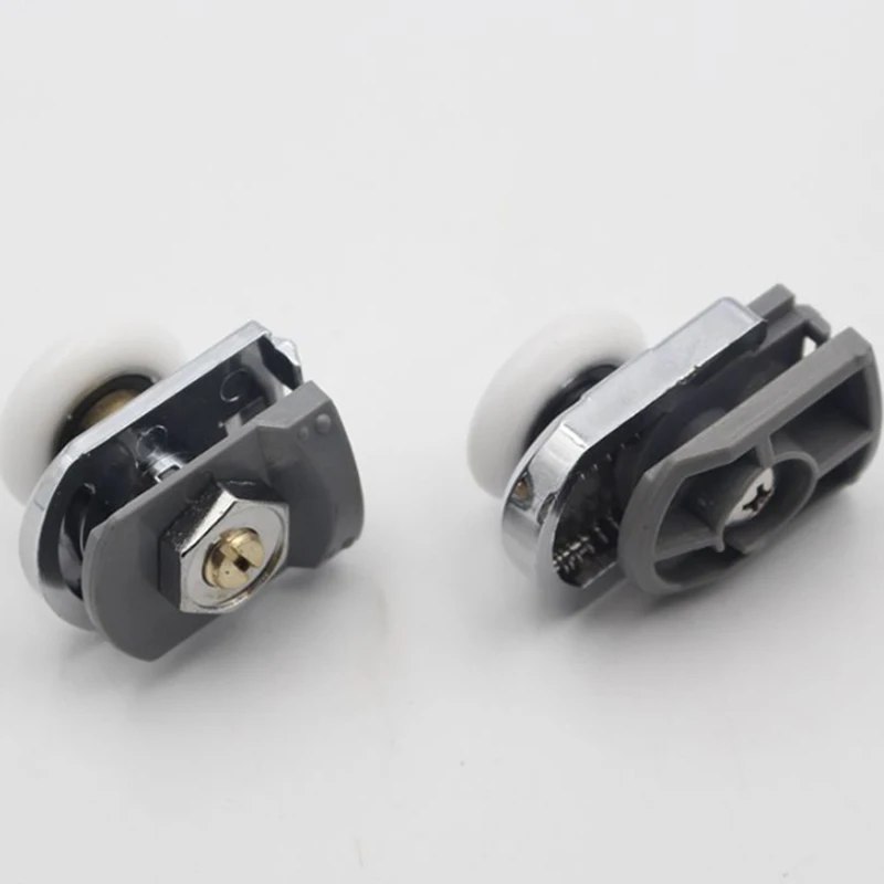 Bathroom Door Rollers Home Pulley Wheels  Glass Sliding Aluminum Door Pulley Shower Room Cabin Replacement Doors Accessories