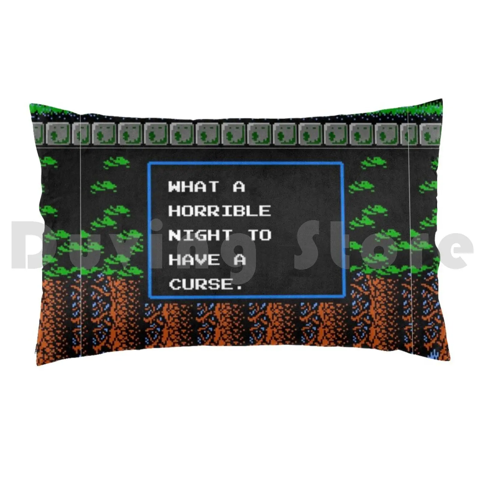 Castlevania Curse Pillow Case Printed 50x75 Castlevania Symphony Of The Night Symphony Night Sotn Dracula X