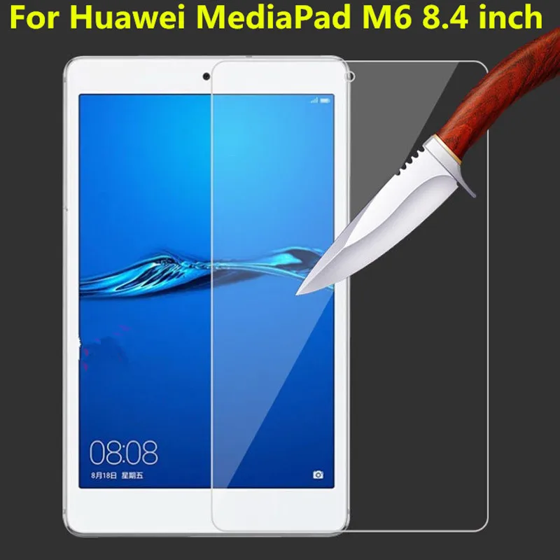 

2.5D 9H 0.26mm Tablet Tempered Glass Protective Screen Protector Film For Huawei MediaPad M6 8.4 inch