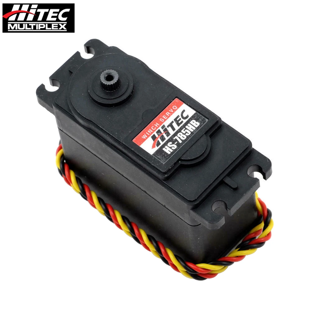 Hitec HS-785HB HS785HB 4.8-6.0V 13.2KG Dual Ball Bearing Waterproof Simulation Servo For RC Sailboat Vehicle Airplane Toy