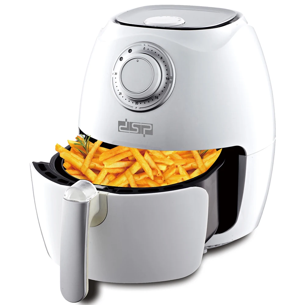 1350W 2.6L Health Fryer Without Oil Oven Cooker Multi-function Smart Air Fryer Oil Free Chicken Fryer French Fries Frying Pot electric hot air fryer oven oil free cooker 1225w 3 liters smart cooking programs compact oilless small oven fit for 2 3 people