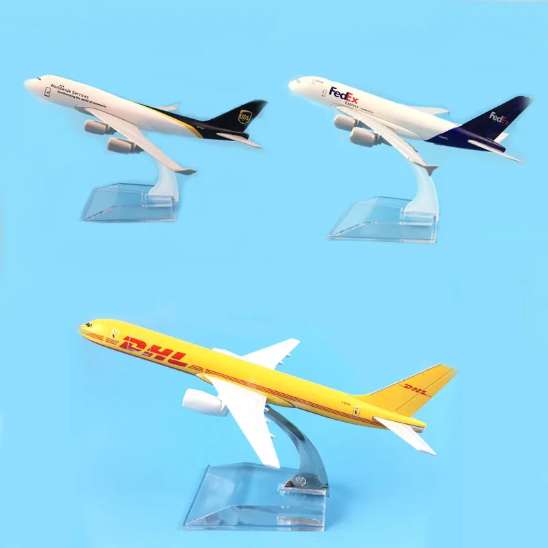 16 センチメートル飛行機モデル DHL ボーイング B757 UPS ボーイング