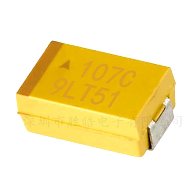 

Танталовый конденсатор SMD типа B 16 В 3528/1210 мкФ, 20 шт., 107C 100 мкФ 16 В Тип B