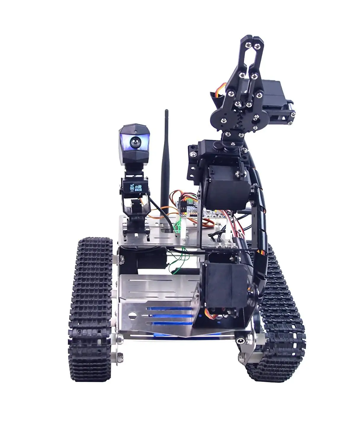 XiaoR Geek FPV Robot Car Kit with Robotic Hd Camera for Arduino,Utility Intelligent Tank Chassis Robotics Vehicle,Smart Lear