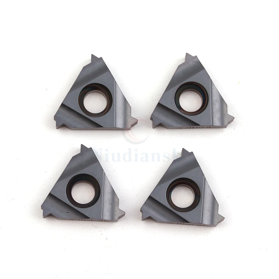 10PCS DESKAR 16IR 0.5/1.0/1.25/1.5/1.75/2.0/2.5/3.0 ISO LDA Internal thread carbide insert to cut steel and stainless steel part