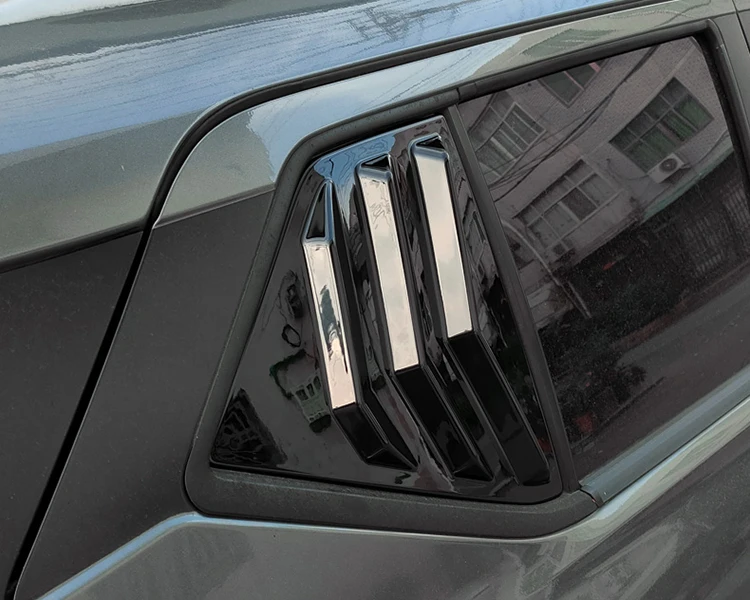 Rear Side Quarter Window Decorative Cover Sticker for Nissan Kicks Accessories 2017 2018 2019 2020 2021 2022 2023