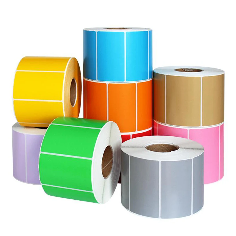 

Color Thermal Label Paper Name Sticker Price Tag for Red Yellow Blue Green Barcode Label Printer Supermarket Shop