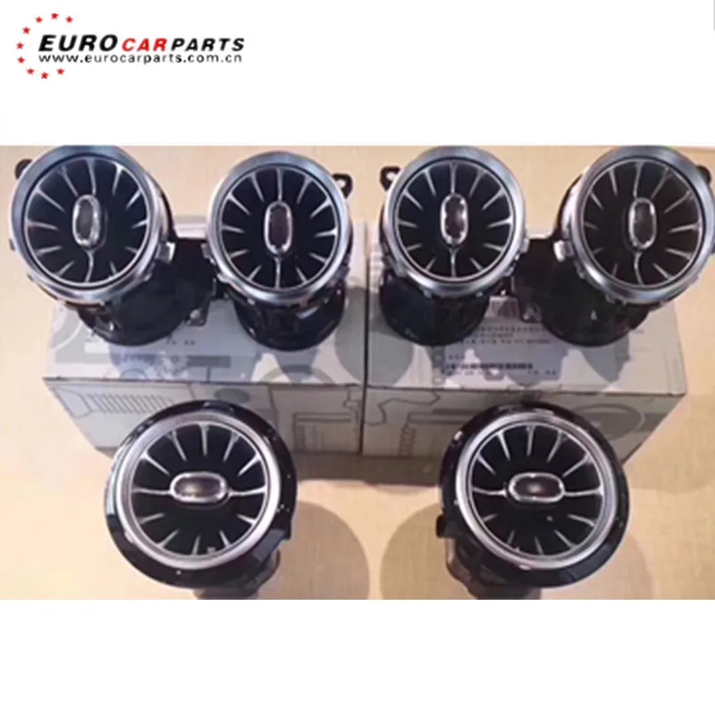 E class air conditoin cover fit for E-class W213 air-condition cover with 64 color 6 pieces interior vents cover