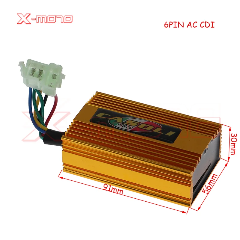 Brand-new Gold Racing No speed limit CDI AC/DC HP CDI for GY6 CG125 150 200 250cc dirt bike/pit bike ATV Quad Buggy
