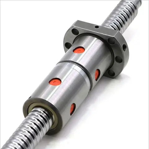 Ballscrew Heavy load DFU3205 3210 High Precision C5 Any Length flange double ball nut BK/BF25 end machined Gantry CNC Machine C3