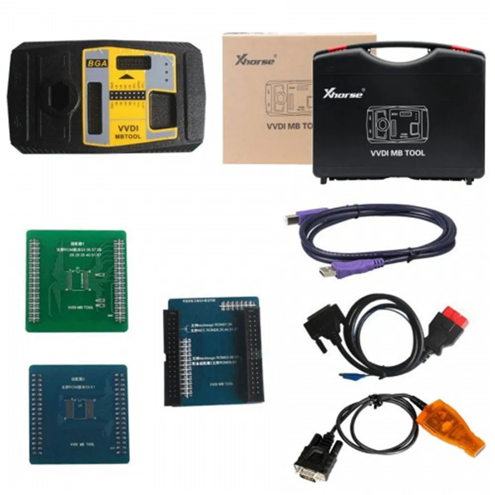 Original Xhorse V5.1.0 VVDI MB BGA TooL Key Programmer Including BGA Calculator Function VVDI MB Tool