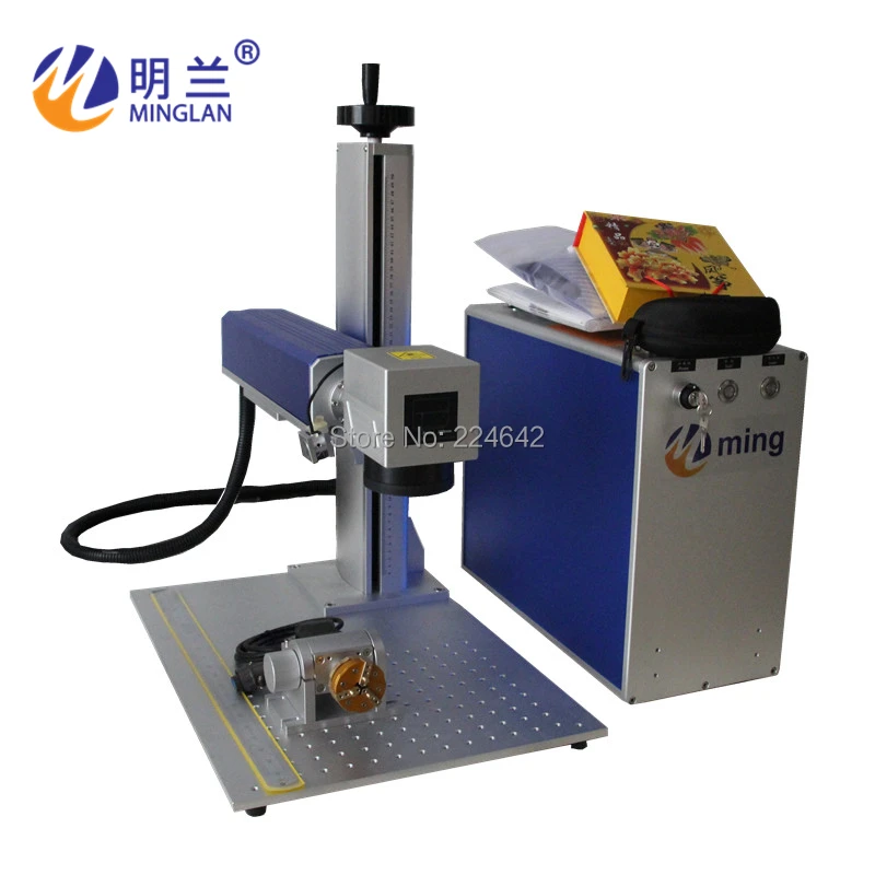 Small Laser Marking Machine For Ring Metal 20w 30w 50w Fiber Laser Marking Machine