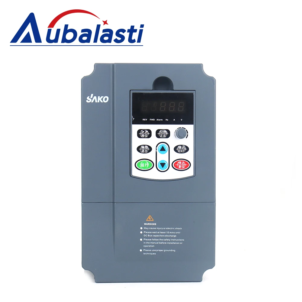 Aubalasti 주파수 변환기 인버터, CNC 스핀들 모터 CNC 라우터용, 0.75-11kW, 220V, 380V, 400Hz