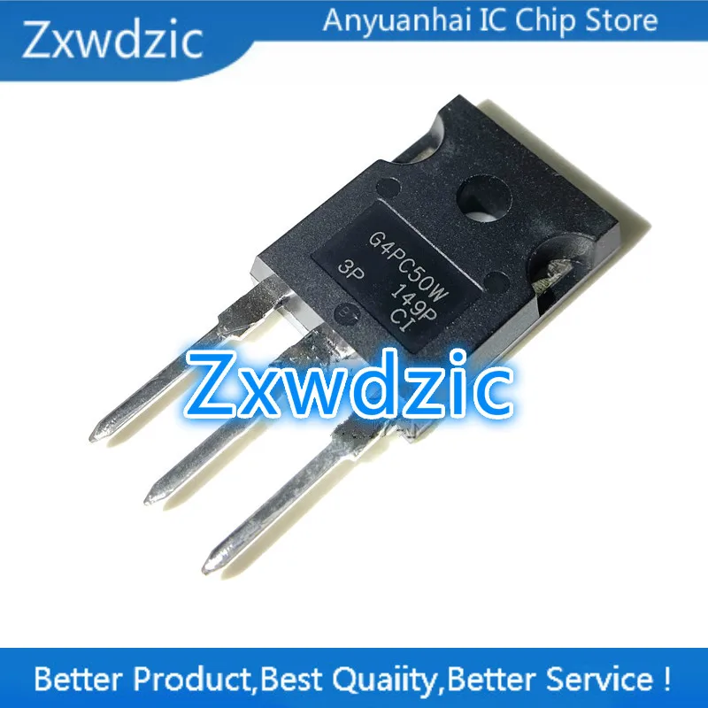 

Zxwdzic 10pcs New Imported Original IRG4PC50WPBF G4PC50W IRG4PC50WPBF TO-247 IGBT Tube 27A 600V