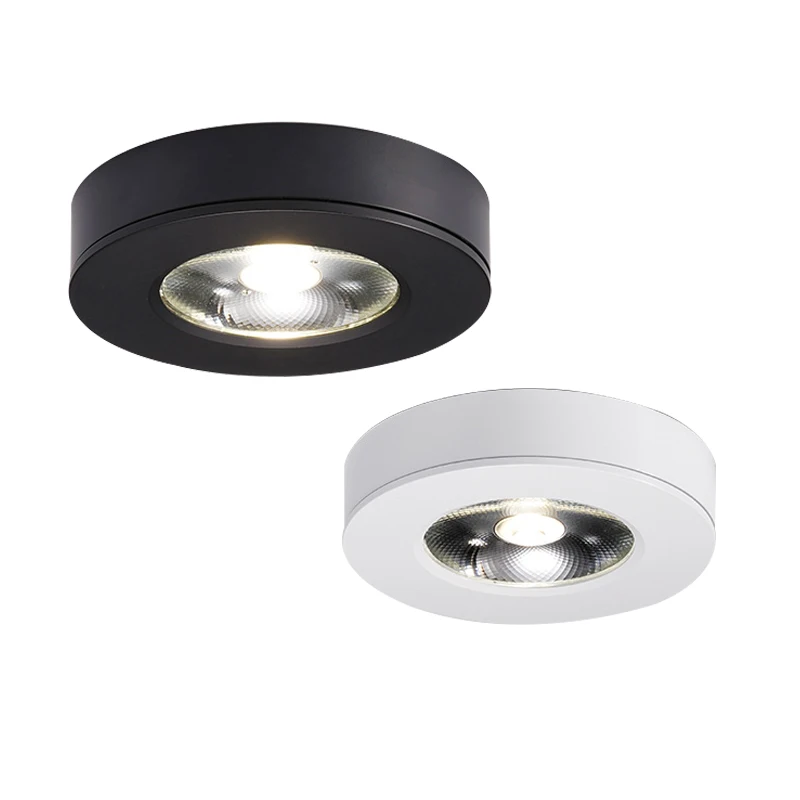 Imagem -06 - Led Downlight com Cob Driverless Lâmpadas de Teto Ultra Fino Spot Lights Luminárias Internas Montagem em Superfície 3w 5w 7w 12w 220v