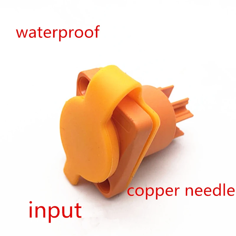 Gute qualität wasserdichte kupfer nadel 3Pin buchse 3 Pole stecker Professionelle Lautsprecher stecker eingang audio power stecker Stecker