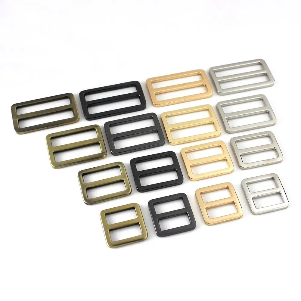 1x Metal Flat Wire Formed Rectangle Ring Buckle Loops Webbing Leather Craft Bag Strap Belt Buckle Garment Luggage DIY Accessory