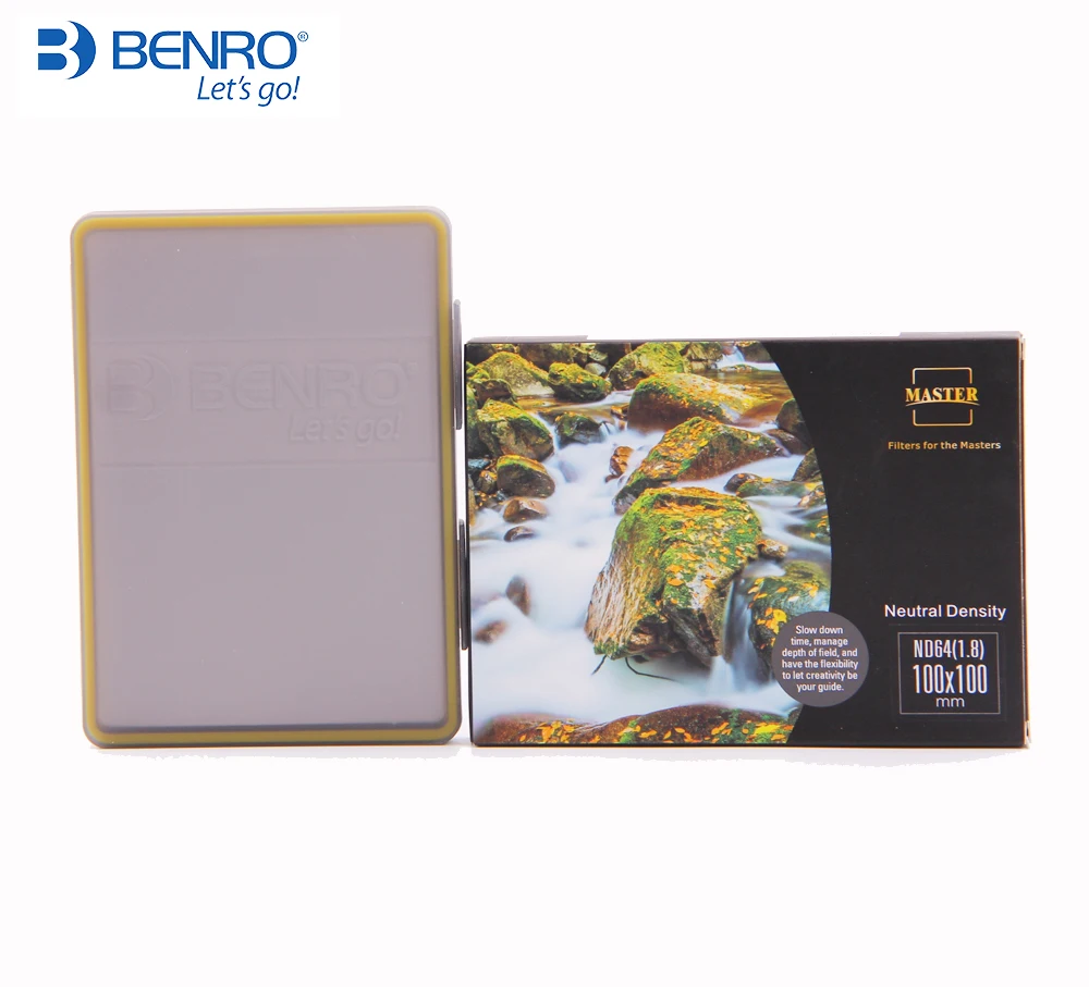 Benro 100mm Master Soft Reverse GND0.6 GND0.9 GND1.2 ND64 ND1000 Neutral Density Filter Gradient Gray Inverse Gradient Glass