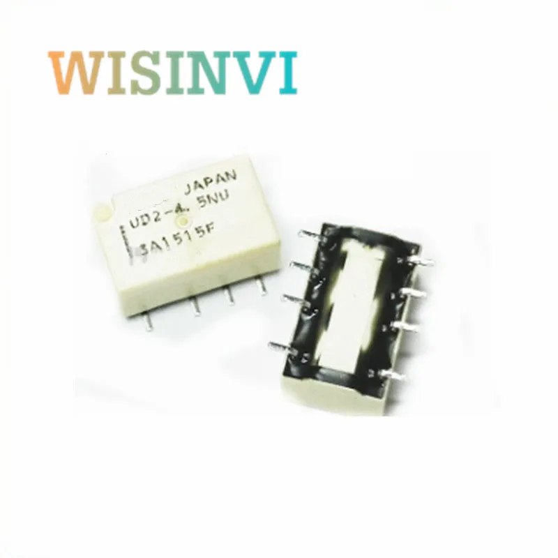 

5PCS/lot UD2-4.5NU UD2 4.5NU RELAY GEN PURPOSE DPDT 1A 4.5VDC 8 PIN two open two closed