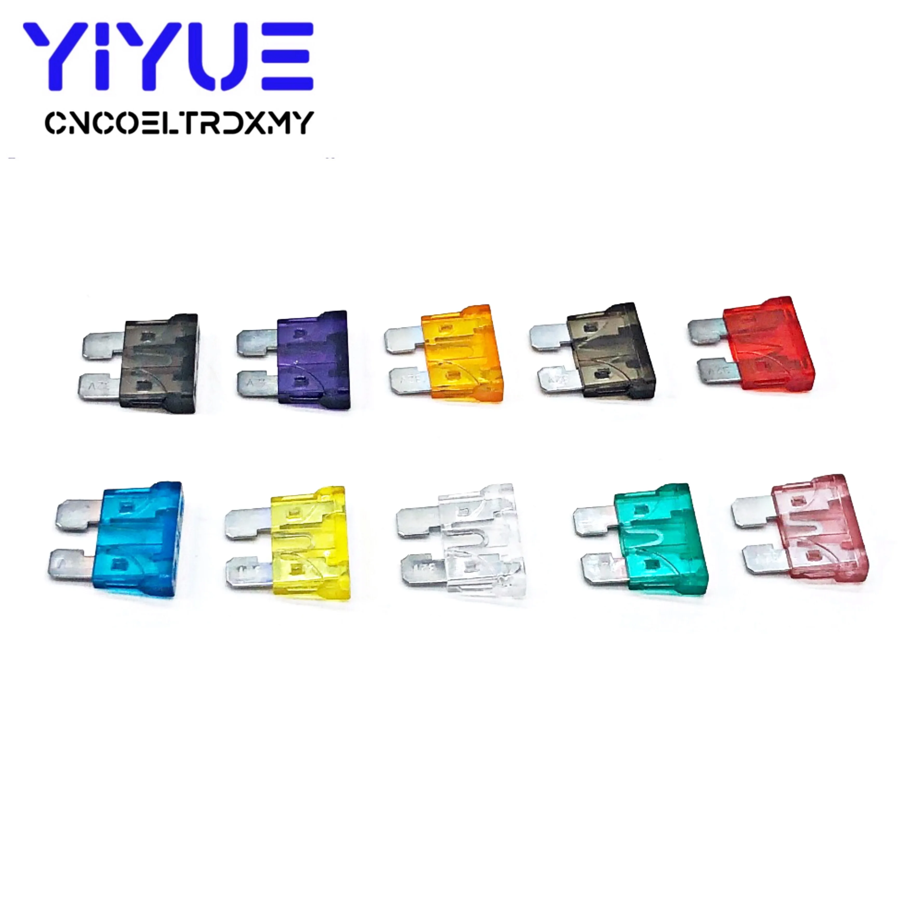 20/50pcs High Quality Car fuse 2A 3A 5A 7.5A 10A 15A 20A 25A 30A 35A Standard Medium Fuse Blade Fuse, Auto Fuse Car
