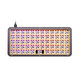 DNA DNA59 50% Kit Custom Mechanical Keyboard Kit PCB CASE hot swappable switch with RGB switch led support lighting effects 1U