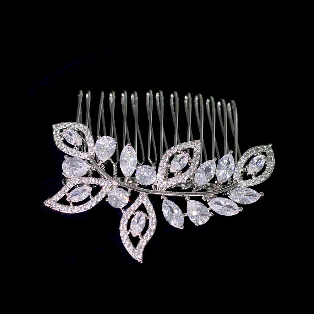 Forcine accessori per capelli per donna accessori da sposa fermagli per capelli gioielli perla strass fiore fermagli per capelli copricapo