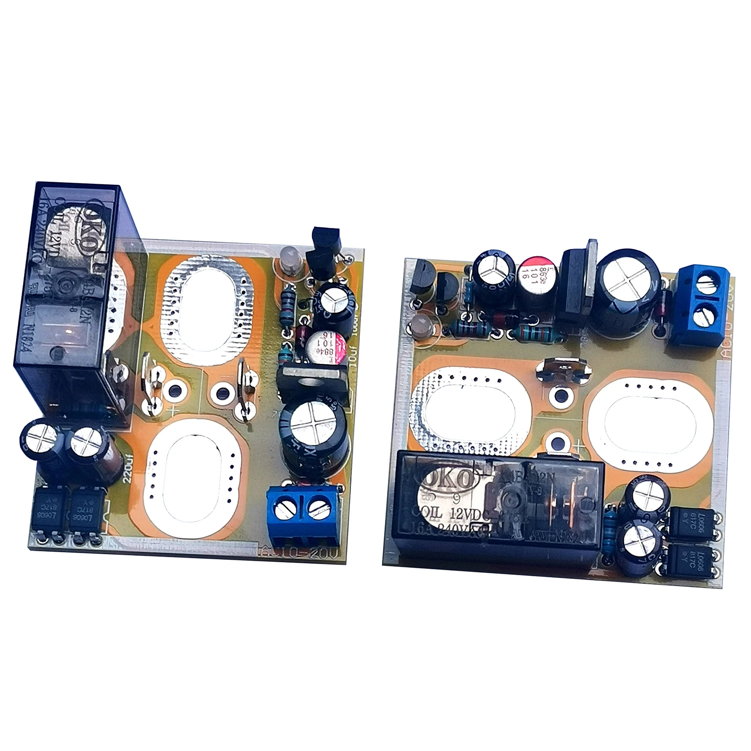 2pcs speaker protection board speaker protection board speaker delay protection board photoelectric isolation protection board