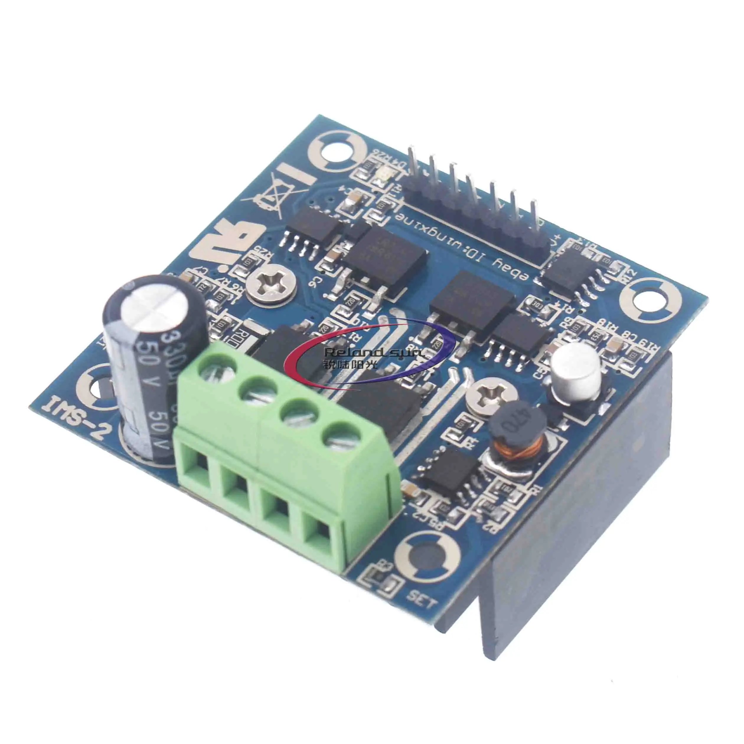 IMS-2B/Arduino50A single channel super H bridge motor driver module is reversing strong brakes