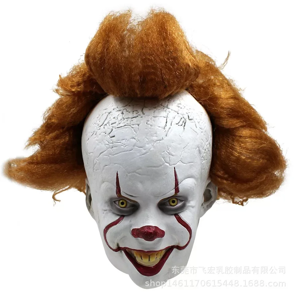 

Power Chapter Two clown Mask Halloween High-grade Latex Mask Creative Fancy Mask Birthday Gift Festival New Year Game