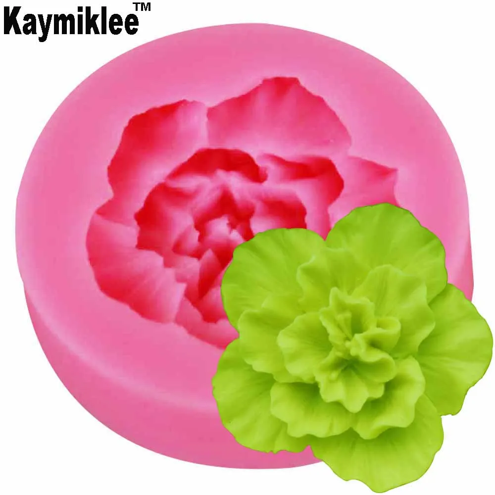 

M774 Rose Succulents Candle Moulds Soap Mold Kitchen-Baking Resin Silicone Form Home Decoration 3D DIY Clay Craft Wax-Making