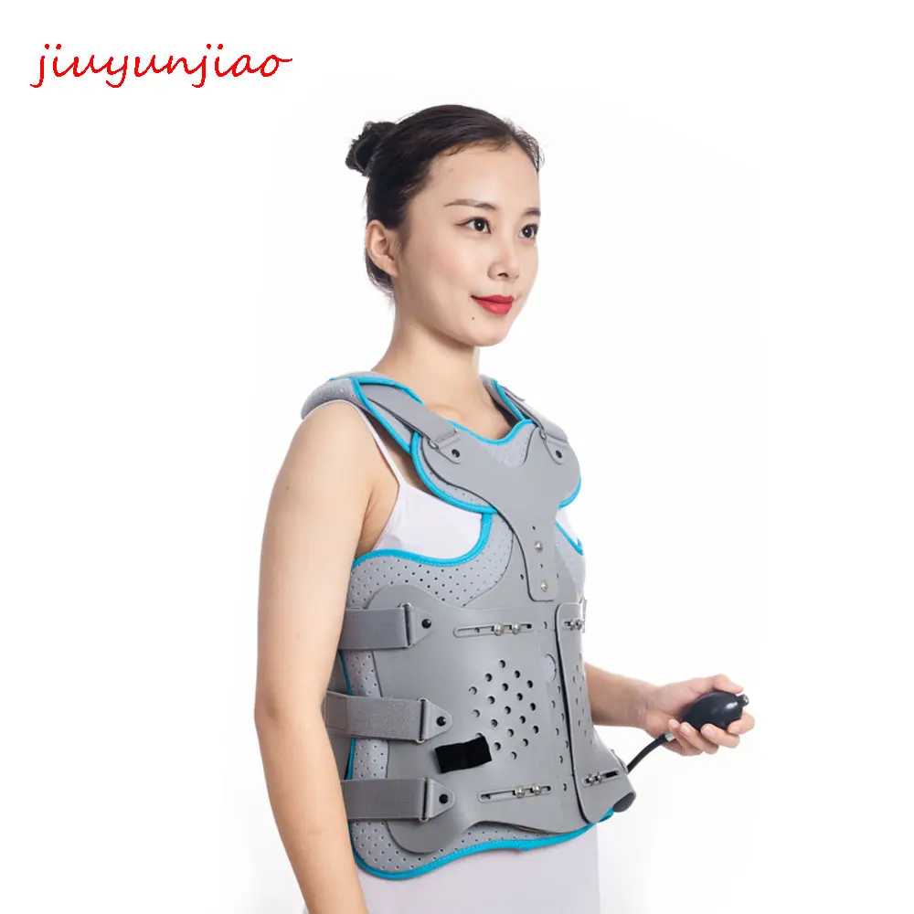 

New Inflatable Thoracolumbar Orthosis Adjustable Lumbar Spine After Fixation Brace Bracket Thoracic Compression Fracture Support