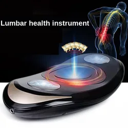 Traction Lumbar High Frequency Vibration Massager For Waist Hot Compress Physiotherapy Massage Machine Pulse Therapy Back Pain