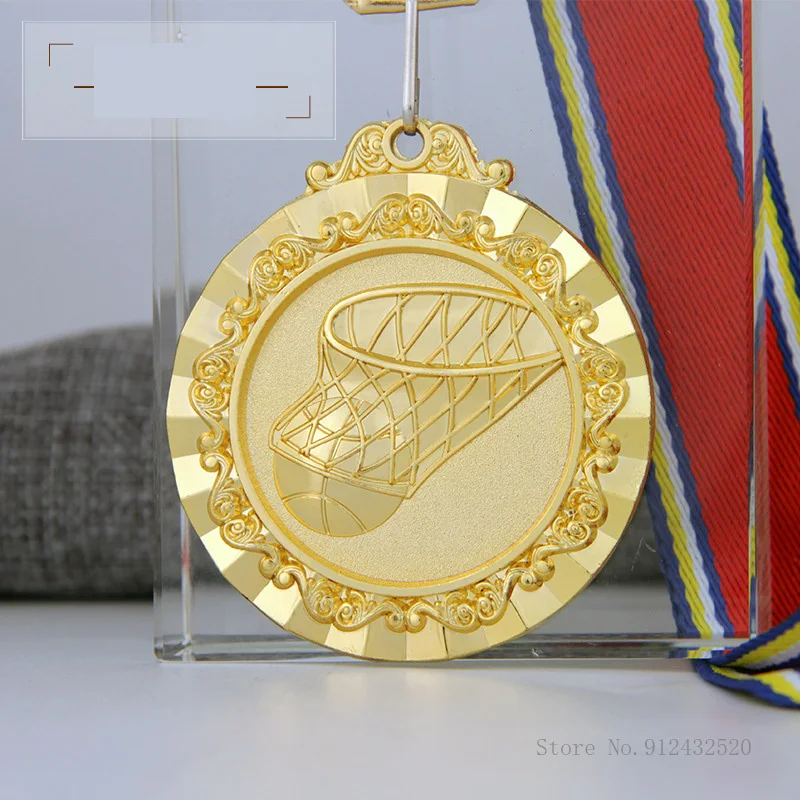 Customized Creative Medal Tag for Children, Gold, Silver and Bronze Honor, Competition Trophy, Souvenir for Students, 12PCs