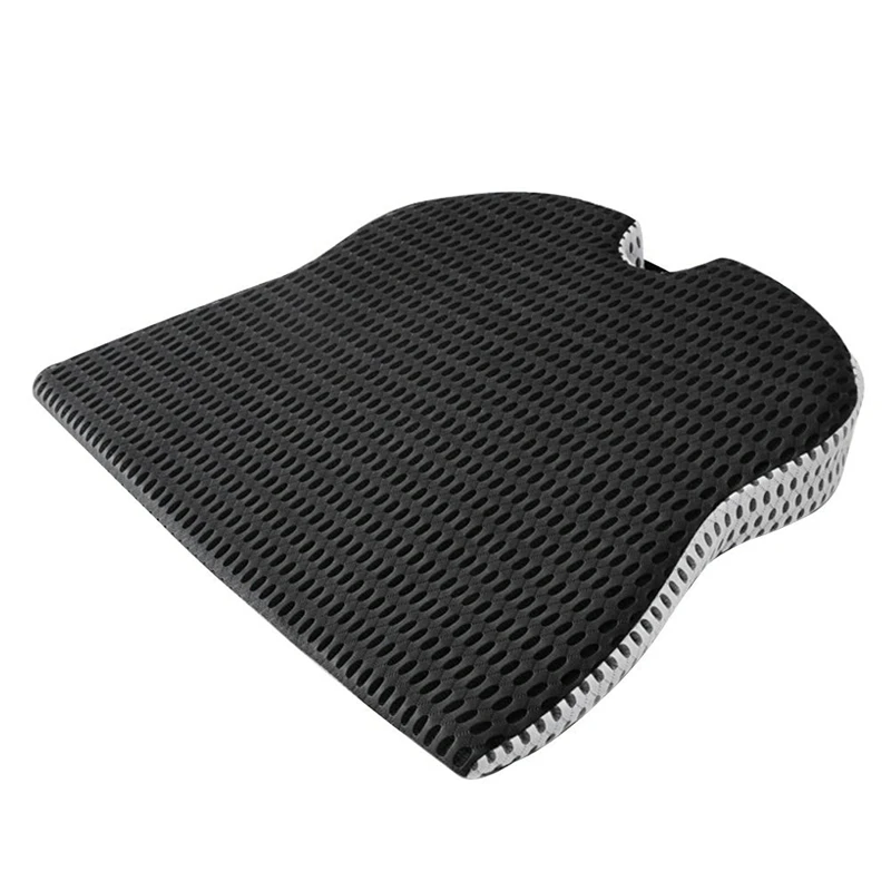 Car Wedge Seat Cushion for Car Driver Seat Office Chair Wheelchairs Memory Foam Seat Cushion-Orthopedic Support and Pain Relief