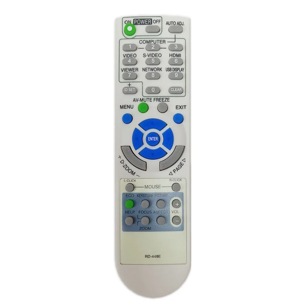 

New RD-448E Remote control For NEC Projector M260W M260X M300WS M300XS NP-M260W NP-M260X P350W P350X VT470 VT480 Fernbedienung