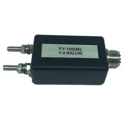 100W 1:4 HF Shortwave Antenna Balun QRP Mini Baluns M Type Interface Frequency