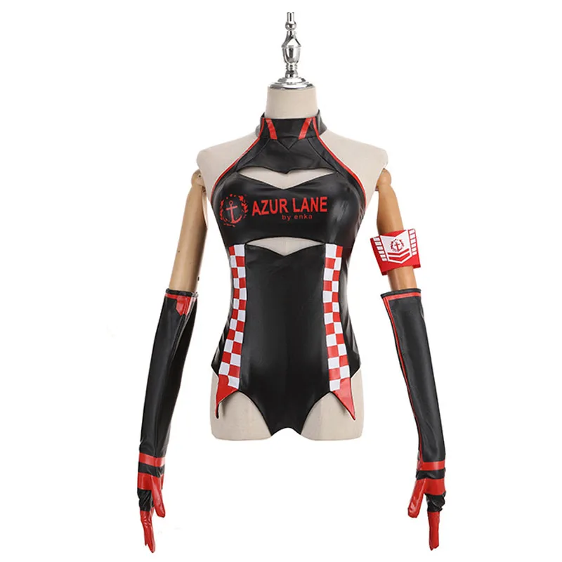 

2021 Game Azur Lane HMS Duke of York Racing Suit Cosplay Women Costume Set