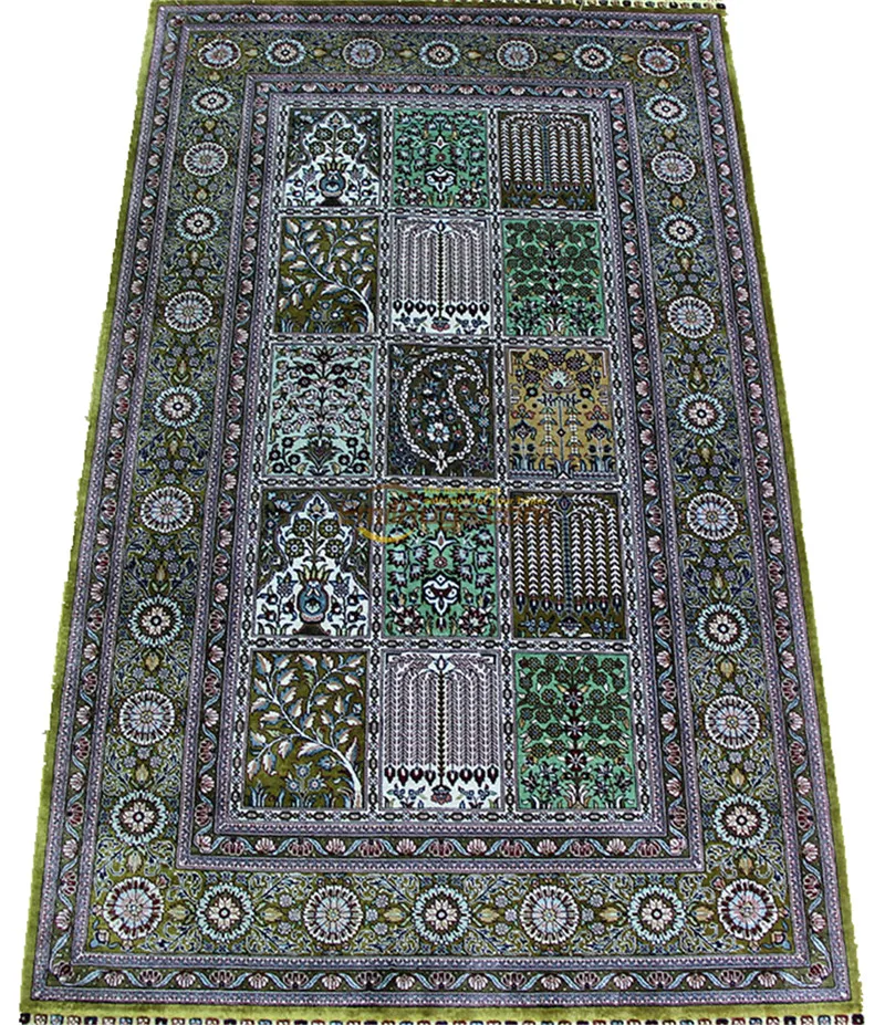 custom carpet Silk Persian Oriental Carpet woven Blanket Gift