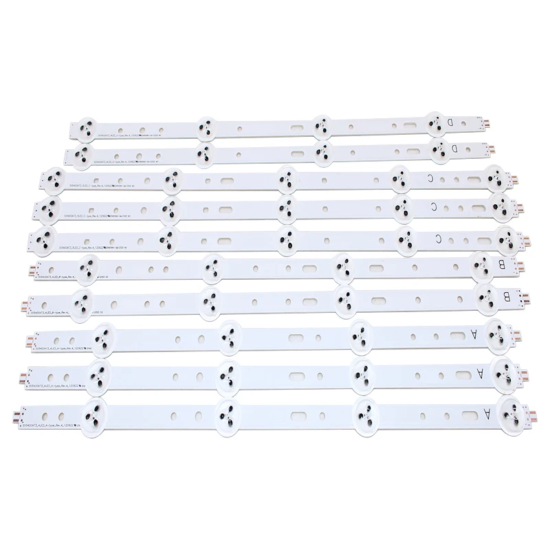 

10 PCS New LED backlight strip for 40D1333B 40L1333B 40PFL3208T LTA400HM23 SVS400A79 A/B/D/C/D SVS400A73 LTA400HM23 40PFL3078/12